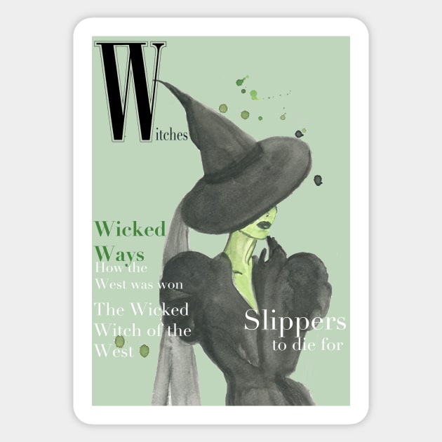 Wicked Witches Sticker by lizzielamb